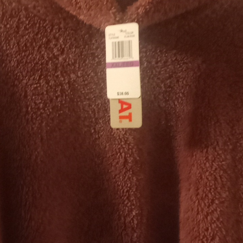 #16. Fleece Mock-Neck Mauve - Picture 2 of 5